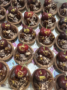 Chocolate Cherry Tartlets