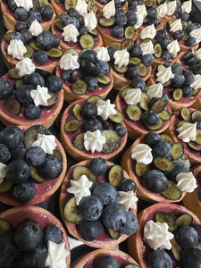 Blueberry Cream Tartlets