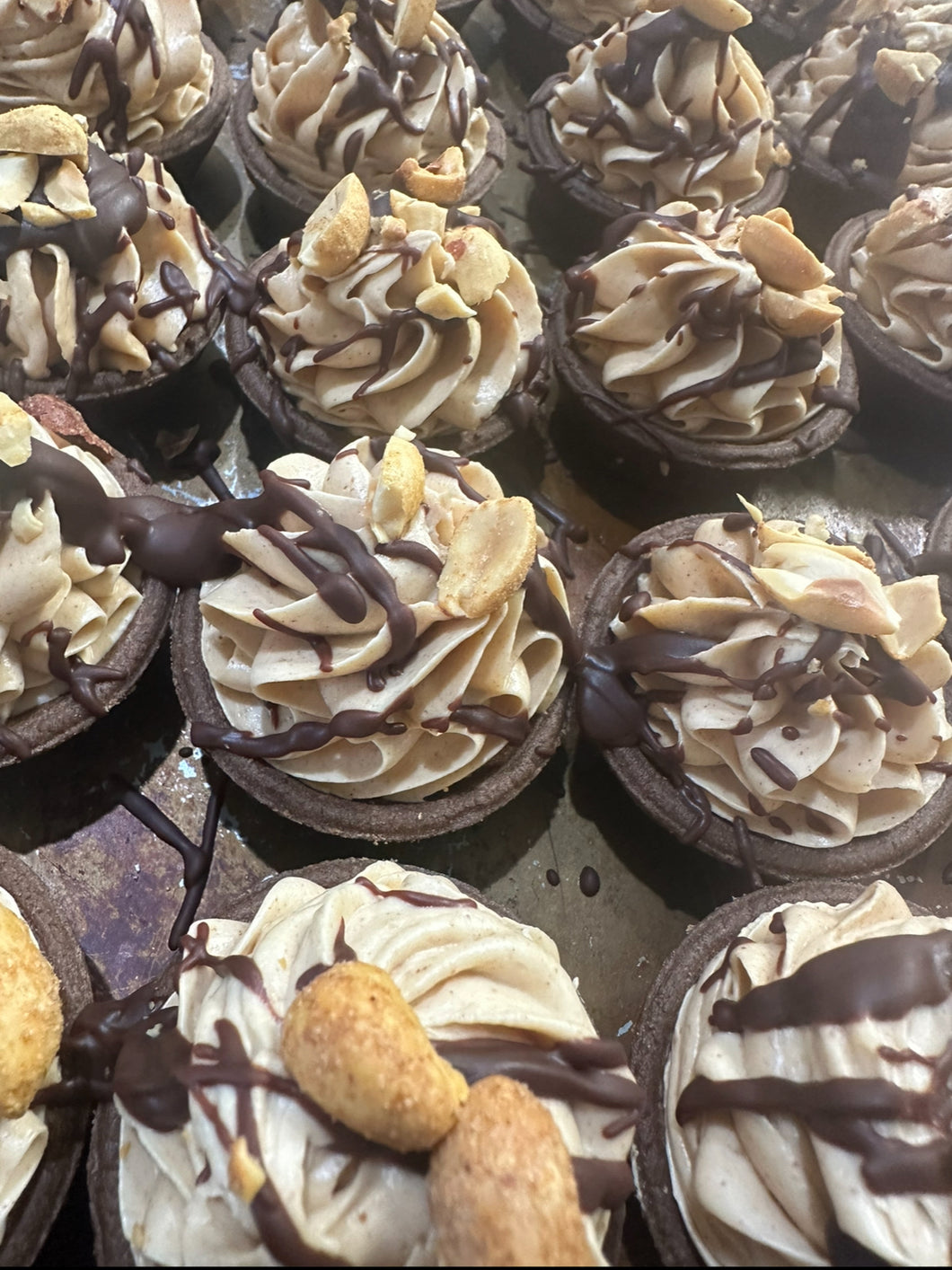 Peanut Butter Chocolate Tartlets