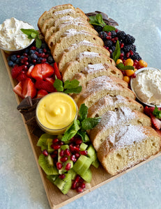 Pound Cake Dessert Board