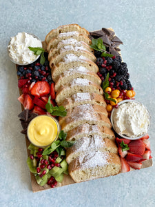 Pound Cake Dessert Board